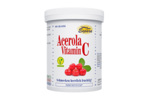 Sie sehen eine Packung Espara Acerola Vitamin C Pulver, Produktbild: 01 Espara Acerola Vitamin C Pulver, A-Nr.: 5445764 - 01