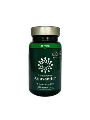 Astaxanthin 8 mg Iceland Harvest 30 Kapseln (25g) Nahrungsergänzungsmittel, A-Nr.: 5830019 - 01