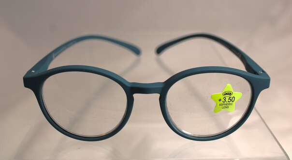 Lesebrille Klammeraffe 12 Petrol 1,00, A-Nr.: 8026921 - 01