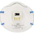 3M™ Maske für Hand- und Maschinenschleifen, FFP2, mit Ventil, 3 pro Packung, A-Nr.: 5646876 - 01