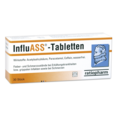 Sie sehen eine Packung InfluASS Tabletten, Produktbild: 01 InfluASS Tabletten, A-Nr.: 3512806 - 01