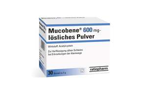 Mucobene® 600 mg lösliches Pulver, A-Nr.: 1269767 - 01