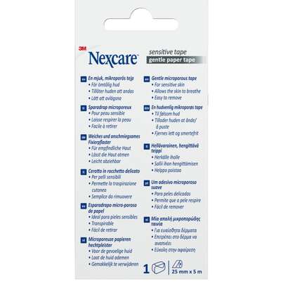 Nexcare™ Sensitive Tape, 25 mm x 5 m, 1 Rolle, A-Nr.: 5848278 - 02