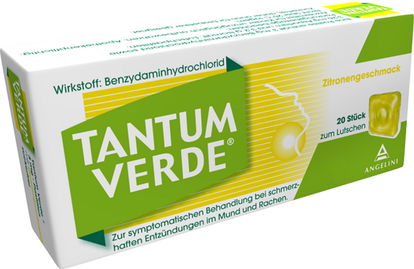 Tantum Verde® Pastillen Zitrone, A-Nr.: 2447662 - 01