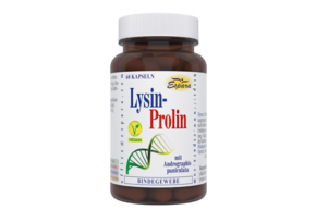 Sie sehen eine Packung Espara Lysin-Prolin Kapseln, Produktbild: 01 Espara Lysin-Prolin Kapseln, A-Nr.: 3832830 - 01