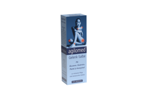 Sie sehen eine Packung agilomed® Gelenk-Salbe, Produktbild: 01 agilomed® Gelenk-Salbe, A-Nr.: 4008079 - 01