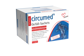 Sie sehen eine Packung circumed® Gefäß Sachets, Produktbild: 01 circumed® Gefäß Sachets, A-Nr.: 3498302 - 01