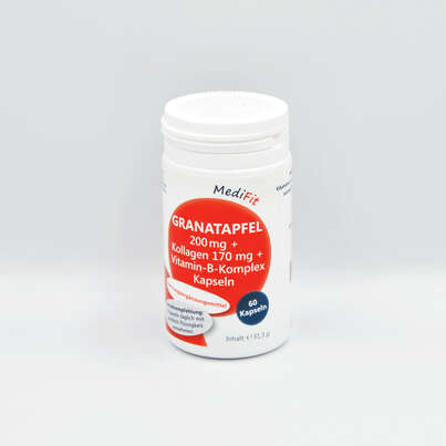 Granatapfel 200 mg + Kollagen + Vitamin-B-Komplex Kapseln, A-Nr.: 4547646 - 01