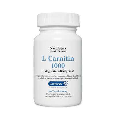 NatuGena L-Carnitin 1000 Kapseln, A-Nr.: 5814865 - 01