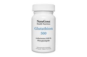 NatuGena Glutathion 500 Kapseln, A-Nr.: 5404268 - 01