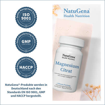 NatuGena Magnesium-Citrat Kapseln, A-Nr.: 5699281 - 03