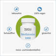 NatuGena Methionin 1000 Kapseln, A-Nr.: 5699341 - 02