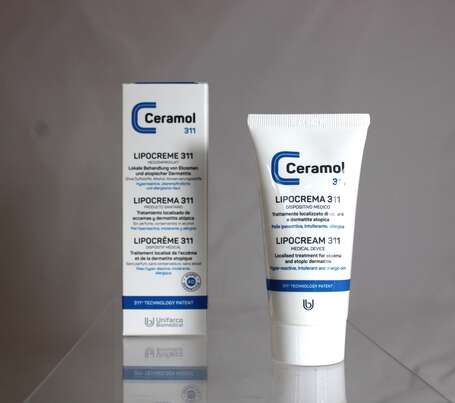 Sie sehen eine Packung Ceramol Lipocreme 311 100ml, Produktbild: 01 Ceramol Lipocreme 311 100ml, A-Nr.: 8013611 - 01