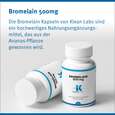 Sie sehen eine Packung Bromelain Kapseln 500 mg Klean Labs, Produktbild: 06 Bromelain Kapseln 500 mg Klean Labs, A-Nr.: 5598373 - 06