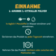Sie sehen eine Packung L-Arginin+ L-Citrullin Pulver 300 g, Produktbild: 02 L-Arginin+ L-Citrullin Pulver 300 g, A-Nr.: 5446255 - 02