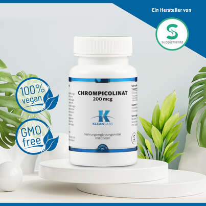 Chrompicolinat 200 mcg Klean Labs Kapseln, A-Nr.: 5707922 - 05