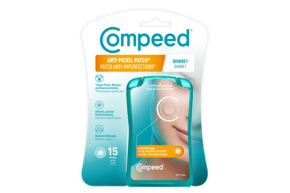 Sie sehen eine Packung COMPEED ANTI-PICKEL PAT DISK, Produktbild: 01 COMPEED ANTI-PICKEL PAT DISK, A-Nr.: 5744515 - 01
