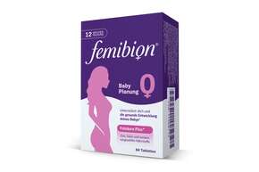 Sie sehen eine Packung FEMIBION BABYPLANUNG 0 TBL 84Stk., Produktbild: 01 FEMIBION BABYPLANUNG 0 TBL 84Stk., A-Nr.: 5725334 - 01