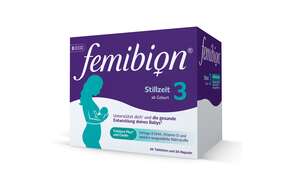 Sie sehen eine Packung Femibion® 3 Stillzeit, Produktbild: 01 Femibion® 3 Stillzeit, A-Nr.: 5204457 - 01