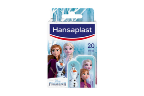 Sie sehen eine Packung Hansaplast Frozen Pflaster Strips, Produktbild: 01 Hansaplast Frozen Pflaster Strips, A-Nr.: 4630844 - 01