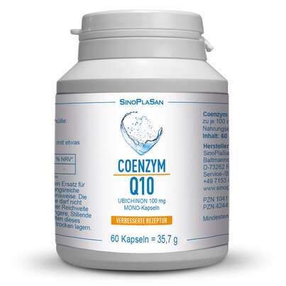 Coenzym Q10 100 mg MONO 60 Kapseln, A-Nr.: 4244578 - 01