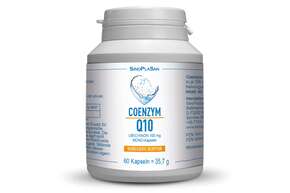 Sie sehen eine Packung Coenzym Q10 100 mg MONO 60 Kapseln, Produktbild: 01 Coenzym Q10 100 mg MONO 60 Kapseln, A-Nr.: 4244578 - 01