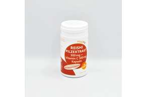 Reishi 300 mg Pilzextrakt + Vitamin C 300 mg, A-Nr.: 5571428 - 01