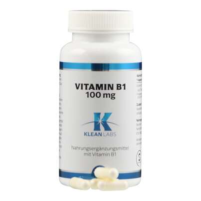 Vitamin B1 100 mg Klean Labs Kapseln, A-Nr.: 5787967 - 04