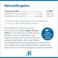 Sie sehen eine Packung Vitamin B12 / Folsäure Klean Labs Kapseln, Produktbild: 08 Vitamin B12 / Folsäure Klean Labs Kapseln, A-Nr.: 5598189 - 08