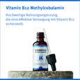 Sie sehen eine Packung Vitamin B12 Methylcobalamin Klean Labs Tropfen, Produktbild: 05 Vitamin B12 Methylcobalamin Klean Labs Tropfen, A-Nr.: 5598143 - 05
