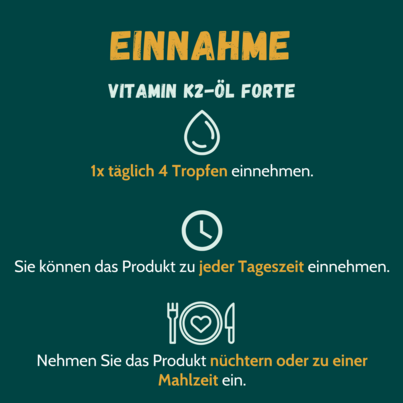 Vitamin K2 Öl FORTE 20 µg Tropfen 50 ml, A-Nr.: 4740024 - 02