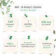 Vitabay NAC (N-ACETHYL L-CYSTEIN) 600 mg Kapseln, A-Nr.: 5878150 - 04