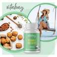 Sie sehen eine Packung Vitabay Vitamin E 600 IE Weichkapseln, Produktbild: 02 Vitabay Vitamin E 600 IE Weichkapseln, A-Nr.: 5878144 - 02