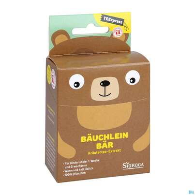 Sie sehen eine Packung Sidroga Tee Teexpress Sofort Löslich Baeuchlein Baer Fenchel-anis-kuemmel Sache 15st, Produktbild: 05 Sidroga Tee Teexpress Sofort Löslich Baeuchlein Baer Fenchel-anis-kuemmel Sache 15st, A-Nr.: 4588958 - 05