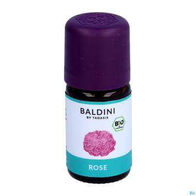 Sie sehen eine Packung Taoasis Baldini Bio-aroma Rosenöl Rein 3% 5ml, Produktbild: 03 Taoasis Baldini Bio-aroma Rosenöl Rein 3% 5ml, A-Nr.: 4621236 - 03