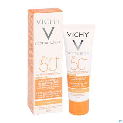 Sonnenprodukte Vichy Ideal Soleil Anti-pigmentflecken F50+ 50ml, A-Nr.: 4604746 - 06