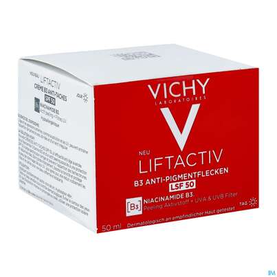 Vichy Liftactiv B3 Anti-pigmentflecken Creme Lsf50 50ml, A-Nr.: 5662504 - 06