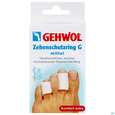 Sie sehen eine Packung Zehen Schutzring Gehwol Textilfrei G Mittel Nr 64 2st, Produktbild: 02 Zehen Schutzring Gehwol Textilfrei G Mittel Nr 64 2st, A-Nr.: 2711923 - 02