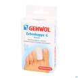 Sie sehen eine Packung Zehen Kappen Gehwol Textilfrei G Klein Nr 64 2st, Produktbild: 02 Zehen Kappen Gehwol Textilfrei G Klein Nr 64 2st, A-Nr.: 2711886 - 02