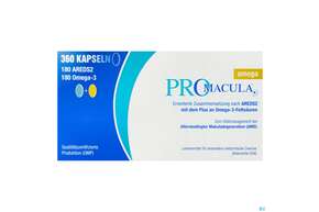 Promacula Kapseln Omega 360st, A-Nr.: 3170843 - 01