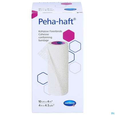 Peha-haft Fixierbinde/latexfrei 4mx 10cm 1st, A-Nr.: 3328244 - 01