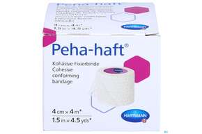 Peha-haft Fixierbinde/latexfrei 4mx 4cm 1st, A-Nr.: 3328215 - 01