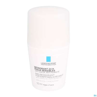 Sie sehen eine Packung La Roche Posay Koerperpflege Deo Roll-on 50ml, Produktbild: 03 La Roche Posay Koerperpflege Deo Roll-on 50ml, A-Nr.: 3442939 - 03