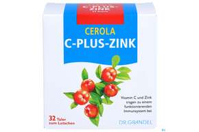 Vitamin C Cerola +zink Taler Dr.grandel Nr.13 32st, A-Nr.: 2701215 - 01