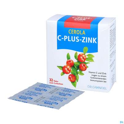 Vitamin C Cerola +zink Taler Dr.grandel Nr.13 32st, A-Nr.: 2701215 - 04