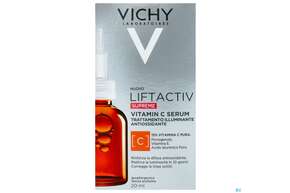 Sie sehen eine Packung Vichy Liftactiv Vitamin C Serum 20ml, Produktbild: 01 Vichy Liftactiv Vitamin C Serum 20ml, A-Nr.: 5478976 - 01