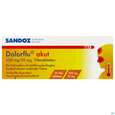 Sie sehen eine Packung Dolorflu Akut Filmtabl 200mg/30mg 20st, Produktbild: 01 Dolorflu Akut Filmtabl 200mg/30mg 20st, A-Nr.: 4460371 - 01