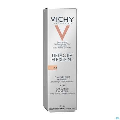 Sie sehen eine Packung Vichy Liftactiv/flexiteint Make Up Teint Nr 45 Gold 30ml, Produktbild: 03 Vichy Liftactiv/flexiteint Make Up Teint Nr 45 Gold 30ml, A-Nr.: 3392319 - 03