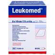 Sie sehen eine Packung Wundverband Leukomed/steril Verklebungsschutz 8x10cm 50st, Produktbild: 01 Wundverband Leukomed/steril Verklebungsschutz 8x10cm 50st, A-Nr.: 3072891 - 01