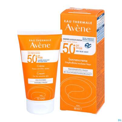 Sie sehen eine Packung Avène Sonnencreme Spf 50+ 50ml, Produktbild: 11 Avène Sonnencreme Spf 50+ 50ml, A-Nr.: 5598947 - 11